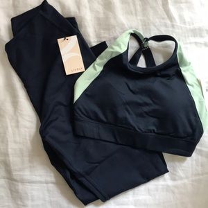 NWT // Lively Active Legging + High Neck Bra